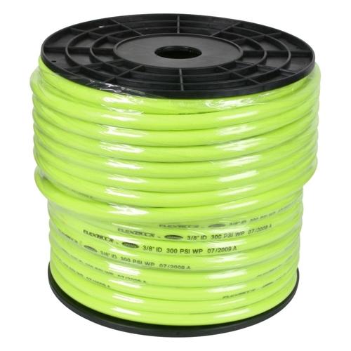 Pro Series Air Hose, 3/8 in ID, 250 ft L, MNPT, 300 psi Pressure, Polymer, ZillaGreen