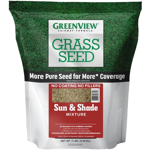 GreenView 2829310 Grass Seed, 7 lb
