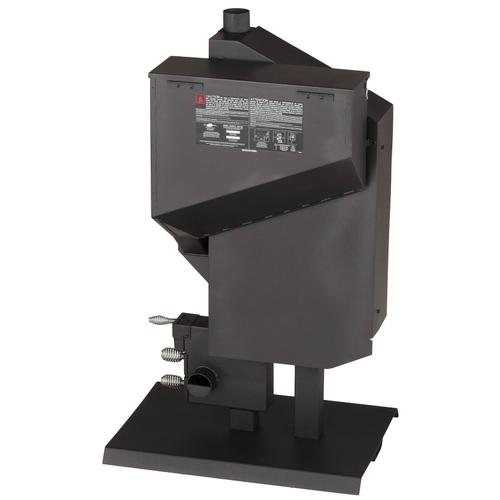 US Stove GW1949 Gravity Fed NonElectric Pellet Stove, 24 in W, 15 in D