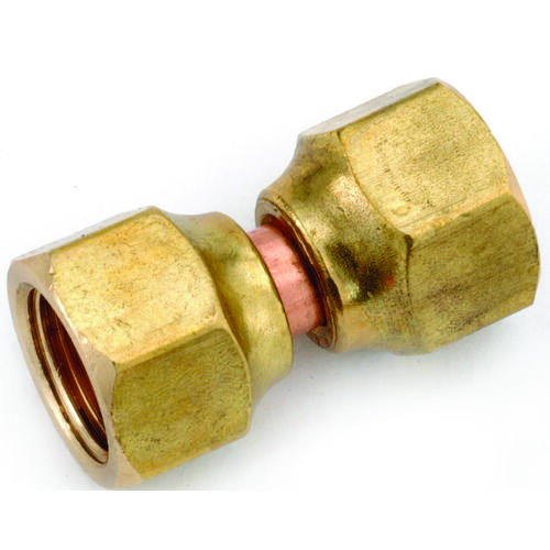 Anderson Metals 754070-08 Swivel Pipe Union, 1/2 in, Flare, Brass, 750 psi Pressure