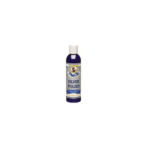 Howard SP0008 Pine-Ola Silver Polish, 8 oz Bottle, Liquid, Mild Pine, Gray