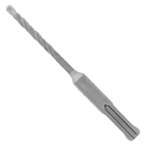 Hammer Drill Bit, 3/16 in Dia, 4 in OAL, Percussion, 4-Flute, SDS Plus Shank