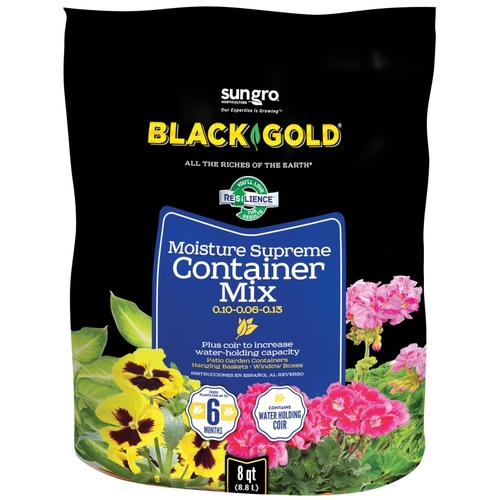 SUN GRO HORTICULTURE 1413000.Q08P BLACK GOLD Container Potting Mix, 240 Bag