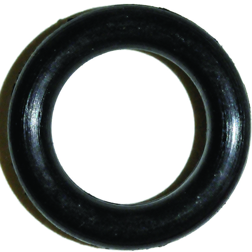 Faucet O-Ring, #8, 3/8 in ID x 9/16 in OD Dia, 3/32 in Thick, Buna-N Black