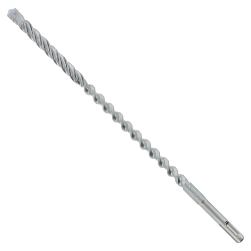 Rebar Demon Hammer Drill Bit, 7/16 in Dia, 12 in OAL, U-Flute Flute, 4-Flute, 10 mm Dia Shank