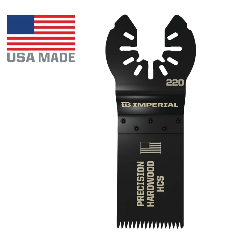 Imperial Blades IBOA220-1 Japanese Precision Saw Blade One Fit 1-1/4" L High Carbon Steel Hardwood Black