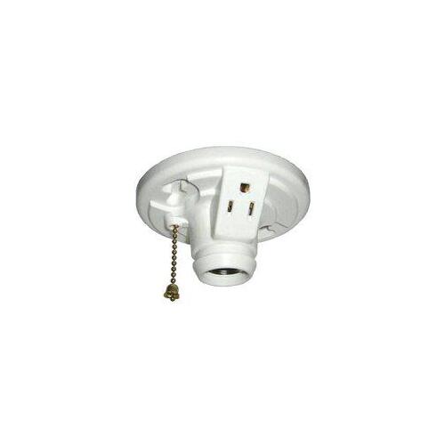 Lamp Holder, 250 V, 660 W, White