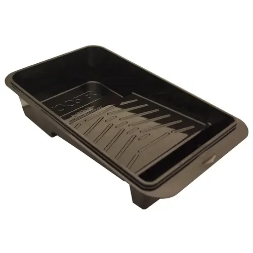 Wooster 0BR4030064 Jumbo-Koter Roller Tray, 6-1/2 in L, 1 qt Capacity, PET, Black