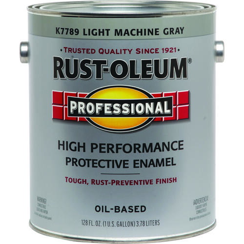 PROFESSIONAL Protective Enamel, Gloss, Light Machine Gray, 1 gal Can