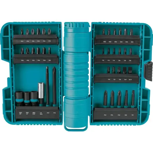 ImpactX Driver Bit Set, 40-Piece, Steel, Manganese Phosphate