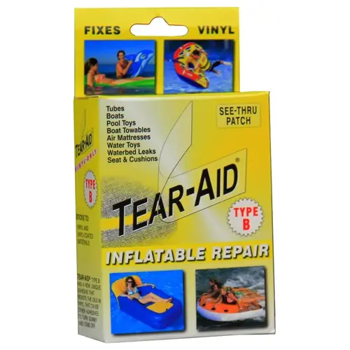 Vinyl Inflatable Repair Kit, B, Clear