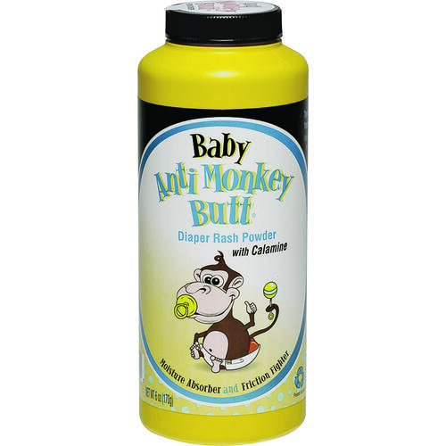Anti Monkey Butt 815800-XCP3 815006 Baby Powder, Powder, 6 oz Bottle - pack of 3