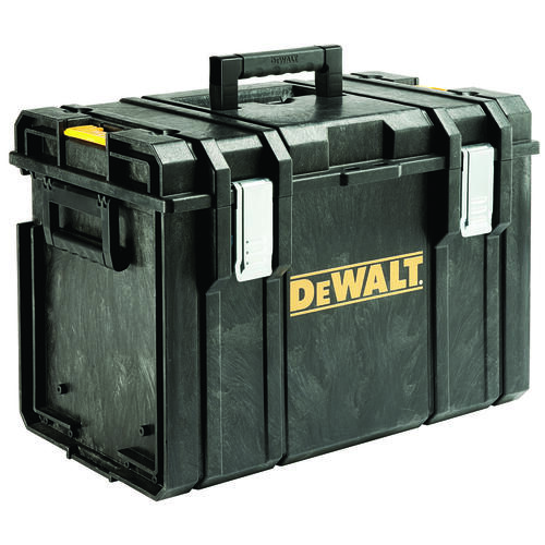 DEWALT DWST08204 ToughSystem DS400 Series Tool Box, 110 lb, Plastic, Black