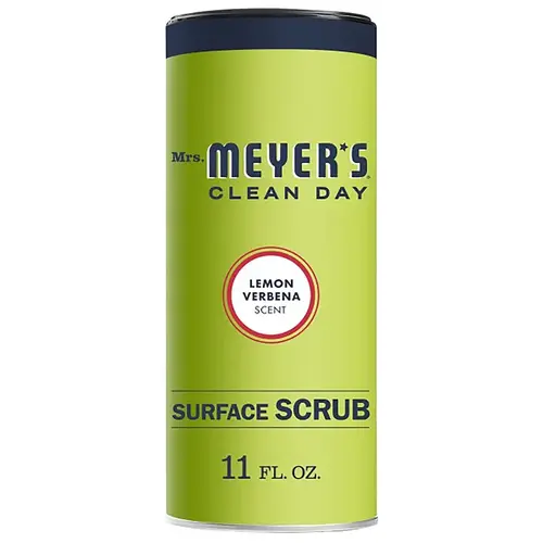 Mrs. Meyer's 14236-XCP6 Clean Day Surface Scrub, 11 oz Bottle, Powder, Lemon Verbena - pack of 6