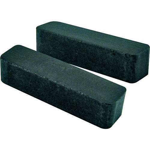 Magnet Source 07001 Magnet Block, Ceramic, Charcoal Gray, 7/8 in L, 3/16 in W, 1/4 in H - pack of 8