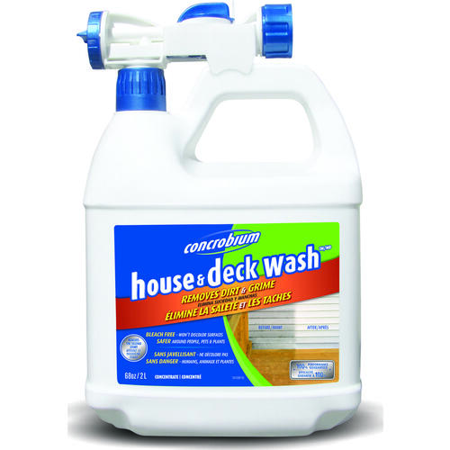 Concrobium 126056-XCP6 House and Deck Cleaner 68 oz Liquid - pack of 6