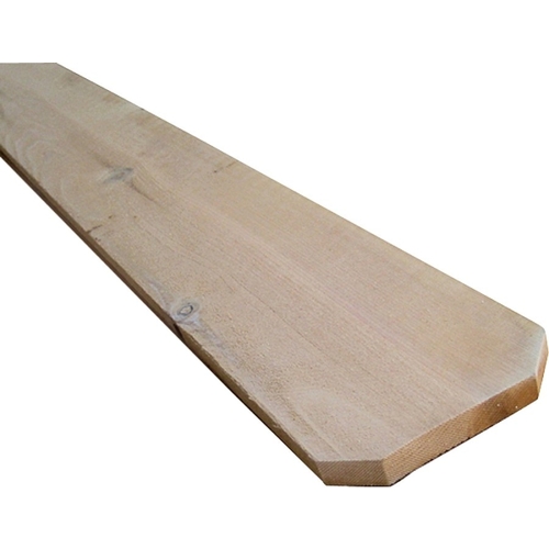Ear Board, 6 ft L Nominal, 6 in W Nominal, 1 in Thick Nominal