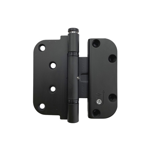 Brixwell 850-8762535 Ultimate 2d Adjustable Hinge noN-Removable Pin matte Black Finish
