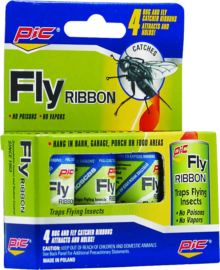 pic FR3B Fly Ribbon, Paste Light Yellow - pack of 4