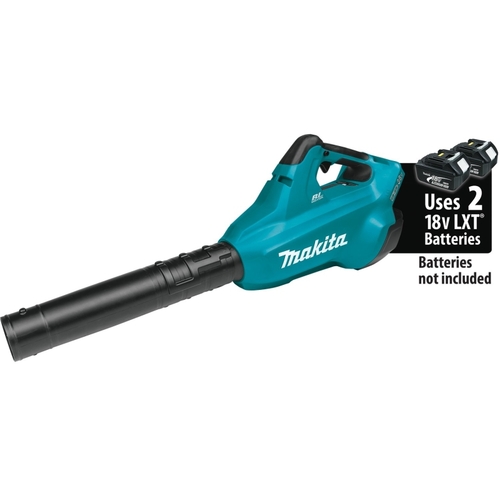 Brushless Blower, 5 Ah, 36 V Battery, Lithium-Ion Battery, 473 cfm Air, 28 min Run Time, Teal