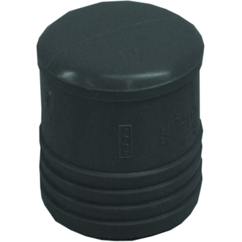 Pipe Plug, 1-1/2 in, Insert, Polypropylene Gray