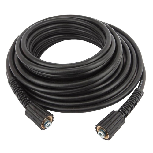 Forney 75185 High-Pressure Hose, 1/4 in, 50 ft L, Rubber Black