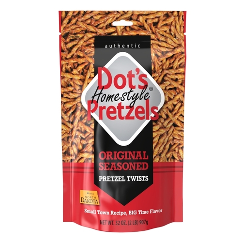 Dot's Homestyle Pretzels 0003 - DP Pretzels Homestyle Original 32 oz Bagged