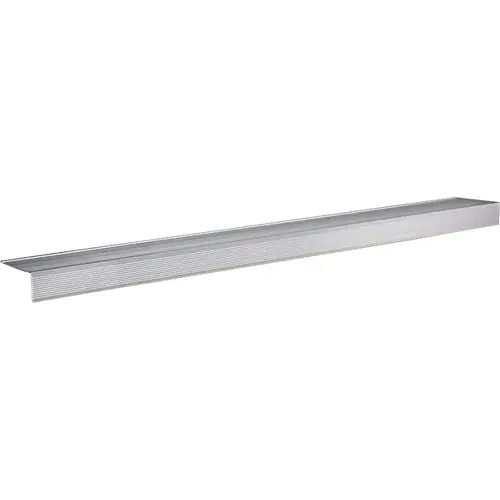 2-3/4 In. x 1-1/2 In. x 72 In. Mill Aluminum Sill Nosing Silver