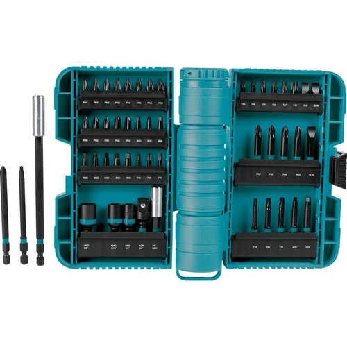 ImpactX Driver Bit Set, 50-Piece, Steel, Manganese Phosphate