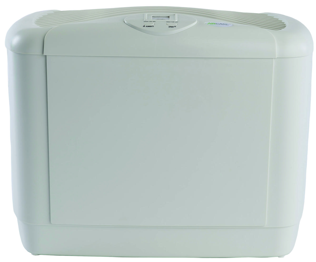 AIRCARE 5D6 700 Console Humidifier, 120 V, 4-Speed, 1250 sq-ft Coverage Area, 3 gal Tank, Digital Control, White