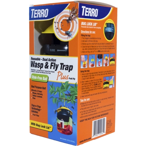 Wasp and Fly Trap, Liquid, Vinegar