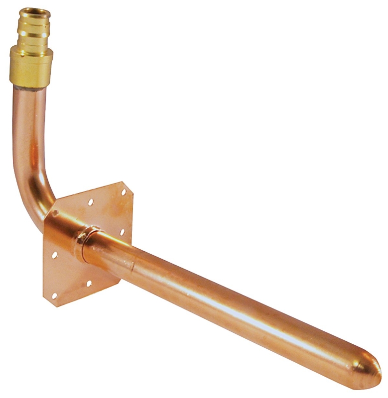 Apollo Valves EPXSTUBWE12 ExpansionPEX Series Stub-Out, 1/2 in, Barb, Copper, 200 psi Pressure