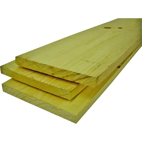 Common Board, 8 ft L Nominal, 6 in W Nominal, 1 in Thick Nominal