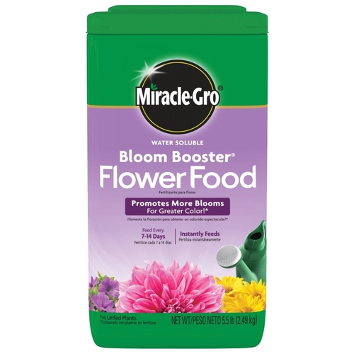 Bloom Booster 3009810 Flower Food, 5.5 lb, Solid, 15-30-15 N-P-K Ratio Blue