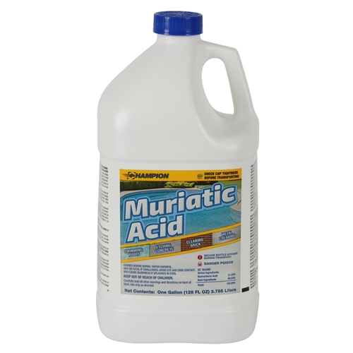 Champion CH516-XCP4 Muriatic Acid No Scent 1 gal Liquid - pack of 4