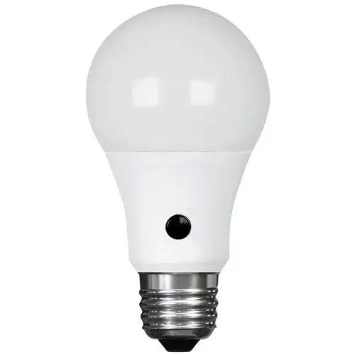 I intellibulb LED Bulb, General Purpose, Dusk-to-Dawn, A19 Lamp, E26 Lamp Base White