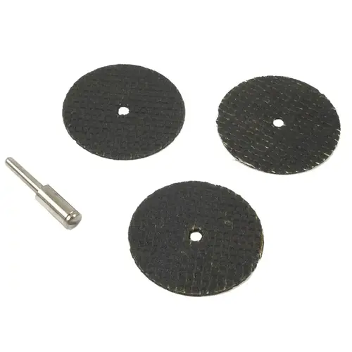 Cut-Off Wheel Kit, 1-1/2 in Dia, 1/8 in Arbor