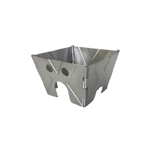 Wind Helmet, Stainless Steel, For: Cookers Silver