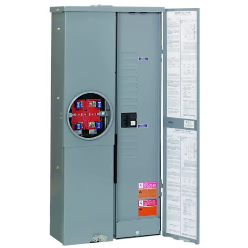 Combination Load Center, 200 A, 20 -Space, 40 -Circuit, 20 -Circuit Breaker, NEMA 3R Enclosure