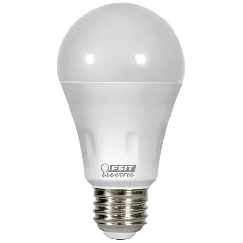 LED Bulb, General Purpose, A19 Lamp, 40 W Equivalent, E26 Lamp Base, 3000 K Color Temp Clear