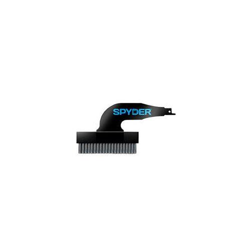 Spyder 400004 Wire Brush Soft Bristle 4.5" Nylon Handle Black/White