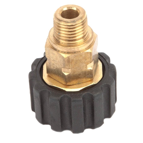 Screw Coupling, M22 x 1/4 in Connection, Female x MNPT