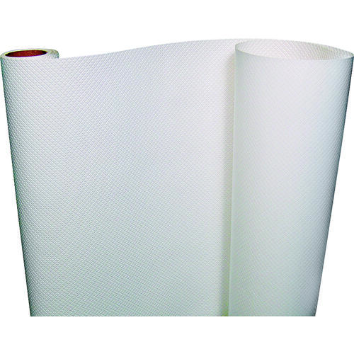Con-Tact 05F-C5T21-06 Embossed Shelf Liner, 5 ft L, 20 in W, Vinyl, White