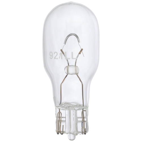 PEAK 921LL-BPP Miniature Automotive Bulb, 12.8 V, 18 W, Incandescent Lamp, Wedge Base, Clear Light Pair