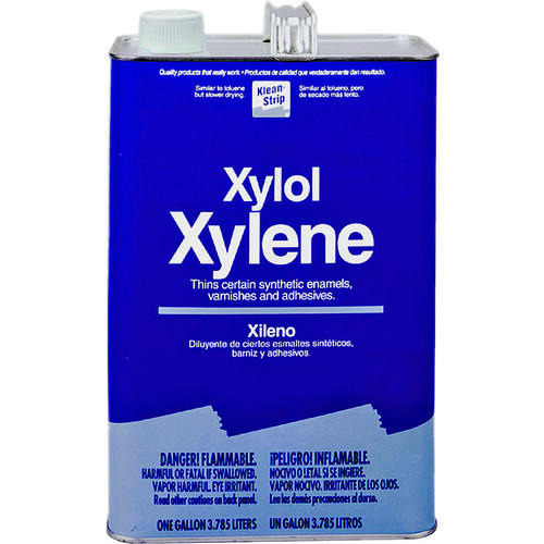 Xylene Thinner, Liquid, Pungent Aromatic, Sweet, 1 qt, Can