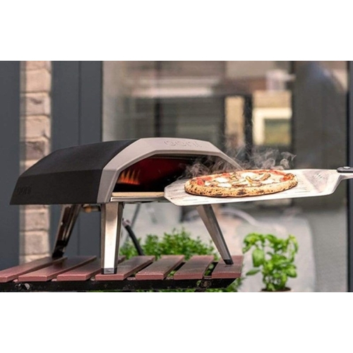 Ooni UU-P06A00 Koda Pizza Oven, 15.55 in W, 23.3 in D, 11-3/4 in H, Propane, 13,648 Btu BTU, Carbon Steel