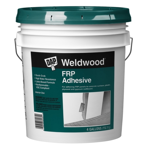 60481 FRP Adhesive, White, 4 gal