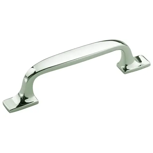 3" (76 mm) Center to Center Highland Ridge Cabinet Pull Bright Nickel Finish