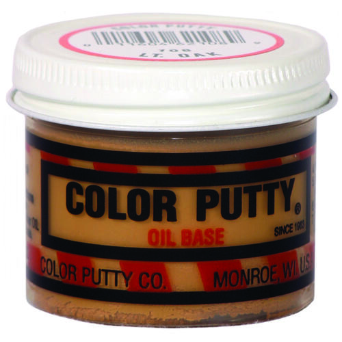 Color Putty 108 Wood Filler, , Mild, Light Oak, 3.68 oz Jar