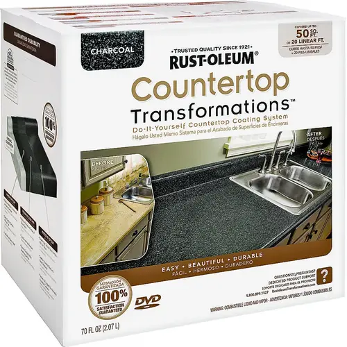 Transformations Countertop Transformations Kit, Liquid, Mild, Charcoal